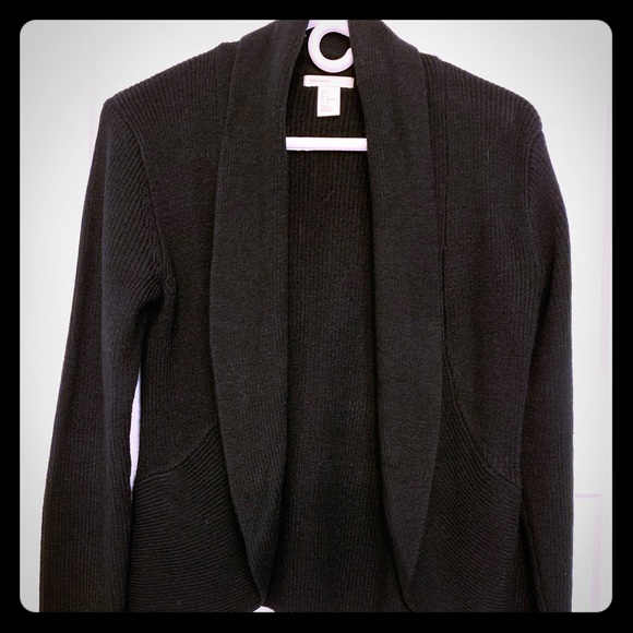 Cute Black Sweater Blazer